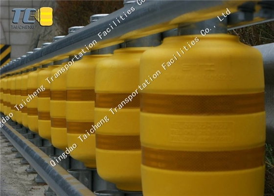 EVA Highway Rotating Guardrail PVC Coated Corrosion Resistant