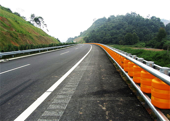 Highway Rotating Guardrail Rolling Guardrail Barrier Anti Collision Isolation Guardrail