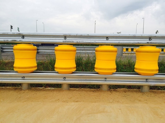 High Speed Tunnel Entrance Rolling Guardrail Barrier Cliff Sharp Turn Protection