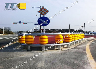 Highway Safety Roller Barrier EVA PU Polyurethane Material Eco Friendly