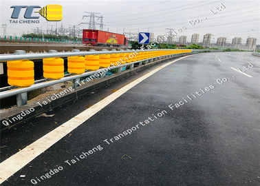 High Strength Highway Roller Barrier Impact Resistance Long Service Life