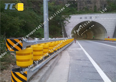 High Security Rolling Guardrail Barrier Impact Resistance Eco Friendly