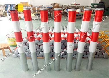 Reflective Tape Fixed Bollards Removable Parking Posts Security Locking