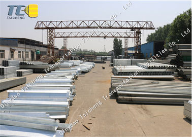 Road Highway W Beam Crash Barrier Anti Corrosion Metal Safety Barriers