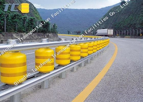 Foam Filled Curve Rolling Guardrail Barrier System Safety