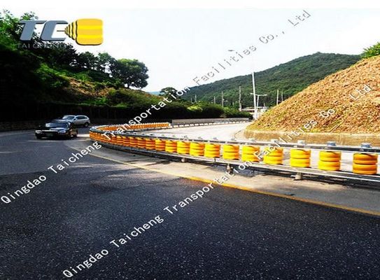 Foam Roller Fence Safety Roller Barrier Q235 Hot Dip Galvanizing Metal Material