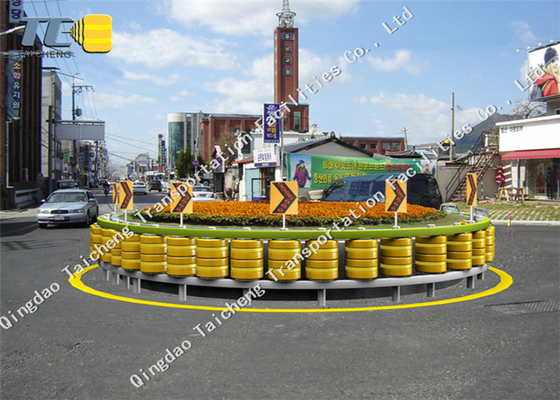 110KM Yellow PU Foam Rotating Guardrail Anti Collision
