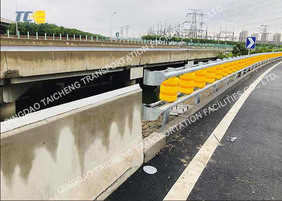 Traffic Plastic Pliable Spiral Staircase Guardrail Barrier