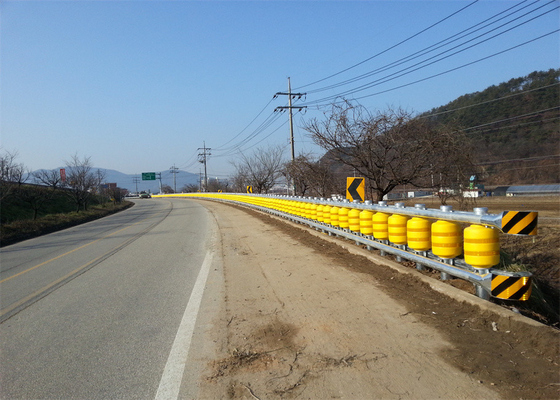Buy Highway Roller Barrier Anti Crash Eva Material Roller Guardrail online manufacture
