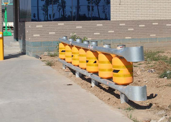 Buy Accessories Yellow With Black Stripes Highway Safety Facility Offering Road Safety Equipment for Traffic Control and Management online manufacture