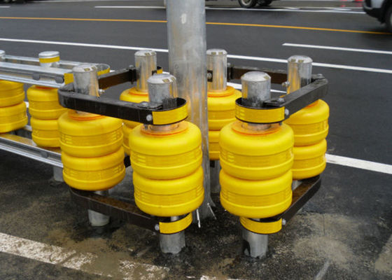 Buy Lifetime 10 Years Highway Roller Barrier Hot Galvanized Cold Rolled Steel Durable Road Safety Barrier Providing Vehicle Impact Protection online manufacture