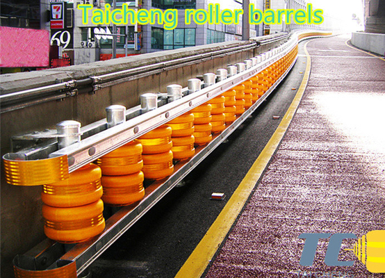 Buy Highway Safety Guardrail Anti-Collision Proof Roller Rotating Crash Barrier online manufacture