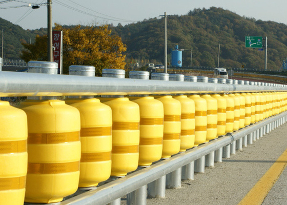 Buy Traffic Safety EVA Highway Roadway Crash Cushion Guardrail Roller Barriers online manufacture