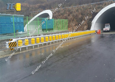 Buy Removable Rolling Guardrail Barrier Anti Rust , Highway Roller Barrier online manufacture