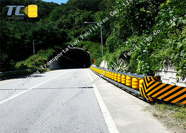 Buy Anti Rust Roller Crash Barriers W Beam Guardrail For Bucket / Accident Car online manufacture