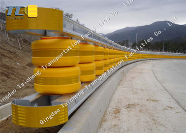 Buy Spacing 0.5m Anti Shock Traffic Fence Highway Roller Barrier online manufacture