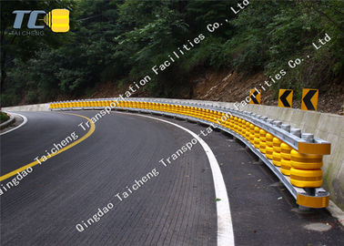 Buy Traffic Pu Foam Safety Roller Barrier System With Hole Bolts Nuts online manufacture