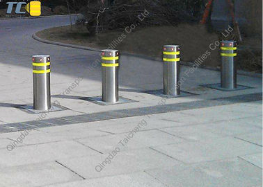 Good price Automatic Steel Parking Pillar / Smart Bollards IP68 Stainless Finish 130kg Weight 3.5s Open Speed online