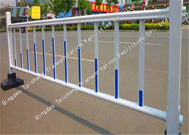 Good price Hot Dip Galvanized Roadside Fence Steel Pipe Concrete For Road Traffic Safety online