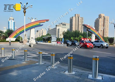 Good price Outdoor Pneumatic Bollards Remote Control Corrosion Resistance 900mm Height online