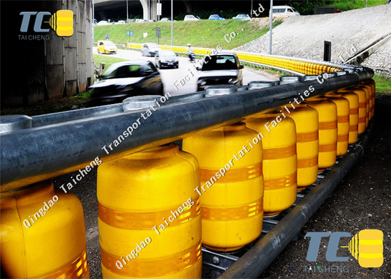 Buy Highway Road Safety Guardrail Barrier Q235 Hot Dip Galvanizing online manufacture