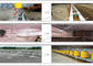 Metal Highway Roller Barrier Road Protection Barriers For Curved Tunnel