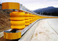 Single / Double Roller Highway Safety Barriers Customized Color