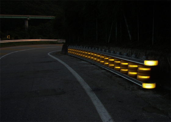 Highway Guardrail Traffic Safety EVA Roller Safe Rolling Type Barrier Crash Barrier