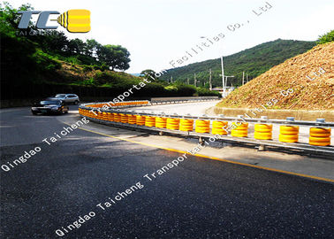 High Intensity Rolling Road Barrier Diameter 245mm / 350 Mm Easily Assembled