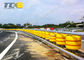 Anti Crash Rolling Safety Road Barrier For Highway / Roadway Star Production