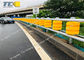 Highway Roller Safety Road Barriers Flame Plating Galvanized Surface Rustproof