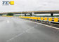 Road Corners Highway Roller Barrier , Anti Corrosion Rolling Guard Barrier