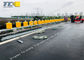 Yellow Color Safety Rolling Barrier For Road EVA Transportation Facilities