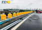 High Intensity Safety Roller Barrier Roadside Guardrail For Accident Prone Roads