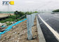 PU Foam Safety Roller Barrier Rotary Barrel Guard Rail Two Waves Eco Friendly