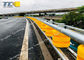 High Flexibility EVA Rolling Barrier System For Vehicle / Road Protecting