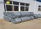 Removable Highway Roller Barrier Galvanized Steel Frame Corrosion Resistant