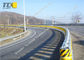 ISO 9001 Pu Foam Foller Of Yellow Road Crash Barrier 350*500MM