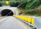 Removable Rolling Guardrail Barrier Anti Rust , Highway Roller Barrier