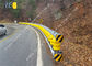 Anti Impact Rolling Guardrail Barrier Parking Lots / Curved Median Strip