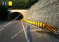 Tunnel Opening Roller Crash Barriers Rustproof 20000 Meters Rotating Guardrail