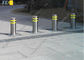 Automatic Steel Parking Pillar / Smart Bollards IP68 Stainless Finish 130kg Weight 3.5s Open Speed