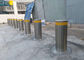 Stainless Steel IP68 Automatic Hydraulic Bollards 6mm Wall For Gate Entry / Exit