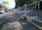 Metal City Roadside Fence Highway Steel Guardrail Passage Intersection