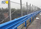 Galvanized Steel W Beam Crash Barrier 1000 Meters Silver Color CE Approved