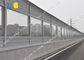 H Shaped Steel Sound Proof Fencing Metal Road Noise Barrier Fire Resistant