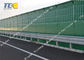 Railway Highway Noise Barrier Blinds Waterproof Holes Or Round Holes Style
