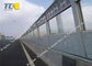 Perforated Highway Noise Barrier Waterproof , Railway Exterior Sound Barrier