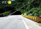 Yellow Road Highway Median Barriers Safety 10KM
