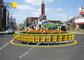 Road Safety Highway Roller Barrier System Highway Guardrail / Safety Rolling Barrier
